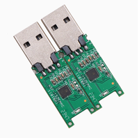 MLK USB 2,0 Flash Drive PCB Kit - EMMC/UFS Herramienta de reparación de bricolaje con adaptador 153/169 para programación de chips de memoria