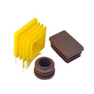 Tapones de plástico para tubos de 40x50mm color café para la industria del mueble, accesorios para muebles Xinglong - Product Image 4