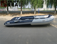 Bateau de sport gonflable de pêche de côtes en PVC 1.2mm personnalisé pour 10 personnes