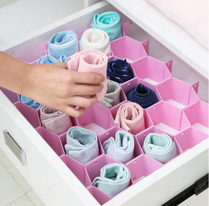 A590 casa Oficina maquillaje ropa de almacenamiento de cajón de plástico organizador - Product Image 3