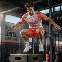 Ensemble de vêtements de sport personnalisés, sublimation, 100% polyester, respirant, séchage rapide, vêtements d'entraînement