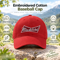 Casquette de baseball unisexe en coton rouge, style sportif, motif léopard, pour boutiques de mode, à large bord, coupe profonde, avec logo imprimé personnalisé, petite série