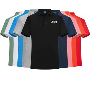High Quality Custom Logo Men's Shirt Quick Dry Breathable Plain <b>Sports</b> Wear Men Athletic Dry-Fit Workwear Golf <b>Polo</b> Tshirts - Product Image 1