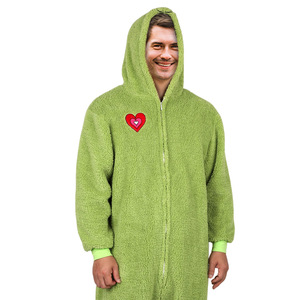 Disfraz <span class=keywords><strong>de</strong></span> Santa Claus para Niños, Unisex, Pijama <span class=keywords><strong>de</strong></span> Terciopelo con Capucha, Disfraz <span class=keywords><strong>de</strong></span> Navidad, Disfraz <span class=keywords><strong>de</strong></span> Fiesta, Disfraz <span class=keywords><strong>de</strong></span> TV y Cine, Monstruo Verde <span class=keywords><strong>Grande</strong></span> para Niñas - Product Image 3