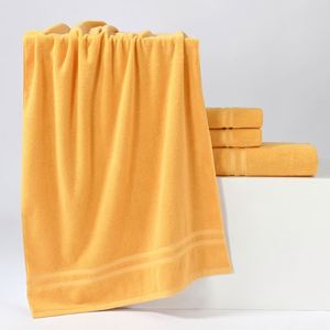 Serviette de Bain en Coton Pur 100% Écologique, Ultra-Absorbante et Séchage Rapide, 70x140cm, Vente en Gros, Meilleure Vente pour Hôtels de Luxe - Product Image 3