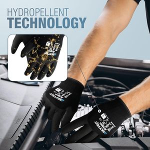 Skytec 保暖手套 2 双装 重型冬季工作手套 男女款 轻质氩气隔热 防寒防水 安全可靠 - Product Image 5