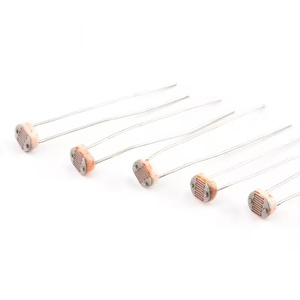 Resistencia Fotoeléctrica Sensible a la Luz <span class=keywords><strong>LDR</strong></span>, Fotorresistor 5528 GL5528 5537 5506 5516 5539 5549 para Arduino - Product Image 1