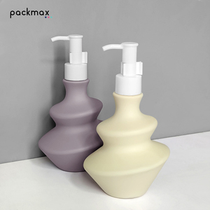 Bouteille de luxe en HDPE de 250 ml avec bouchon à vis – Contenant ovale vide pour shampoing, lotion corporelle et démaquillant - Product Image 5