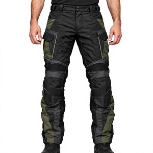Pantalon de moto pour homme, pantalon textile pour tourisme et aventures, résistant aux abrasions, poches cargo, genoux renforcés, OEM personnalisé - Product Image 1