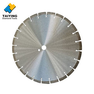 Lame de scie diamantée pour béton à revêtement en titane soudée au laser à haute efficacité 450 mm 18 pouces pour route en béton asphalte pont - Product Image 1