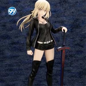 Fate FGO Alter Saber Altria PenDragoned Tenue décontractée Figurine Statue Modèle en boîte - Product Image 1