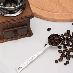 Cuchara medidora reutilizable multifunción <span class=keywords><strong>1</strong></span> <span class=keywords><strong>Tbsp</strong></span>, cuchara medidora de mango largo, cuchara de café de acero inoxidable - Product Image 4