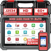 Escáner Automotriz Profesional LAUNCH X431 PRO3 V+ ELITE de 10 Pulgadas con Smartlink C, Codificación de ECU de Sistema Completo, Regeneración, Programación J2534