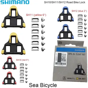 <span class=keywords><strong>Shimano</strong></span>-Bloqueo <span class=keywords><strong>de</strong></span> Pedal <span class=keywords><strong>de</strong></span> Bicicleta <span class=keywords><strong>de</strong></span> Carretera, Dispositivo <span class=keywords><strong>de</strong></span> Seguridad Autoblocante para BMX Cruisers, Hecho <span class=keywords><strong>de</strong></span> Plástico <span class=keywords><strong>de</strong></span> Aleación <span class=keywords><strong>de</strong></span> Aluminio, Sh11/Sh10/Sh12 - Product Image 5