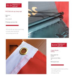 Drapeau de Noël transfrontalier avec couplets, Père Noël et figurine <span class=keywords><strong>sans</strong></span> <span class=keywords><strong>visage</strong></span>, pour une ambiance rectangulaire en cour et une décoration extérieure - Product Image 4