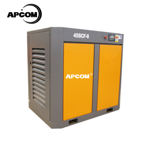 เครื่องอัดอากาศแบบสกรู APCOM ที่สามารถปรับแต่งได้ ใช้น้ำหล่อลื่นแบบไม่มีน้ำมัน ความเร็วรอบคงที่ พร้อมตัวเลือก VSD กำลังไฟ 4kW-315kW เครื่องอัดอากาศแบบสกรูใช้น้ำหล่อลื่น - Product Image 5