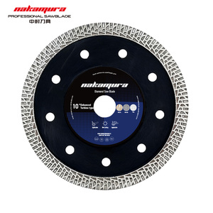 Lame de <span class=keywords><strong>scie</strong></span> diamantée industrielle NAKAMURA ZCDJ-007, diamètre 18 mm, épaisseur 1 mm, mandrin 7/8, revêtement Ti, pressée à chaud, pour la découpe de pierre et de béton - Product Image 1