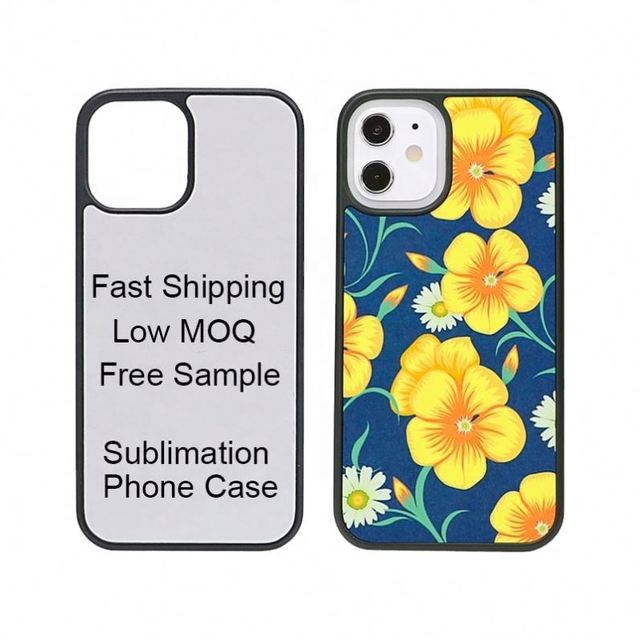 Tpu Pc Sublimation Mobile Blank Phone Case Blanks Cover 2d Sublimation Phone Cases for Iphone 12 Mini Pro Max