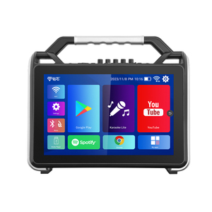 Kim cương Máy Karaoke với lời bài hát Màn hình hiển thị video player xách tay Đảng Loa hệ thống <span class=keywords><strong>Android</strong></span> - Product Image 5