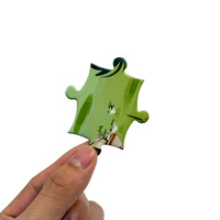 Puzzle de sol personnalisé OEM en matériaux sûrs de qualité supérieure pour enfants, 80 à 300 pièces, casse-tête en carton, jouet puzzle en papier