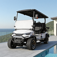 Voiture de golf électrique DC-G-F4+2, nouvelle arrivée, buggy de golf 6 places, chariot de golf personnalisé en usine, prix