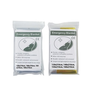 Manta Térmica Portátil para Exteriores, Dorada y Plateada, de Emergencia y Supervivencia, para Camping, Rehabilitación y Terapia en Frío - Product Image 5