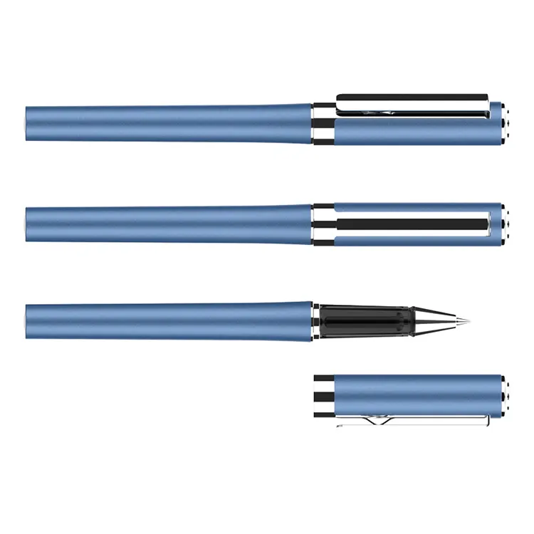 Iyi satmak yeni tip rulo tükenmez 0.5 dolum moda renkli Metal kalem