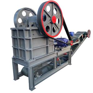 Concasseur à mâchoires portable neuf avec moteur diesel, équipement minier mobile pour pierres/roches, idéal pour la construction et le broyage de minerai - Product Image 3