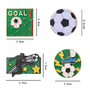 Customized Personalized <strong>Pin</strong> Hard Enamel Metal Soccer <strong>Football</strong> <strong>Badges</strong> for Global Soccer Match 2026 Fans Souvenirs Brooch - Product Image 6