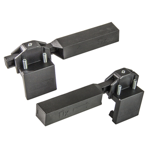 Supports de porte Finec 20 cm avec aimants pour portes coulissantes - Product Image 1