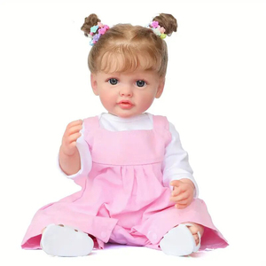 Factory Direct Supply <strong>Realistic</strong> Baby <strong>Doll</strong> 55cm Bebe <strong>Doll</strong> Reborn <strong>Cheap</strong> Newborn Baby Toddler <strong>Doll</strong> for Kids Toys - Product Image 1