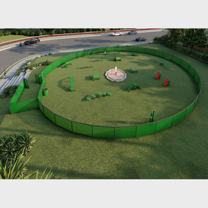 Juego de equipo de entrenamiento de agilidad para perros cachorros, productos comerciales para parques de perros al aire libre, juegos de obstáculos para perros grandes - Product Image 1