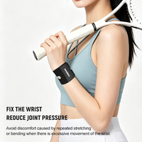 Attelle de poignet sportive réglable à double sangle pour le syndrome du canal carpien, la tendinite, la musculation et la protection des poignets lors de la pratique de la gym