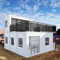 Maison en conteneur modulaire extensible avec maison en conteneur plat petites maisons de luxe d'expédition Maisons en conteneur préfabriquées