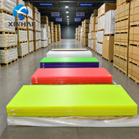 Panneau acrylique coulé Xinhai coloré, résistant aux UV, pour extérieur, 2mm 3mm 5mm 1220*2440mm, pour caisson lumineux/enseigne
