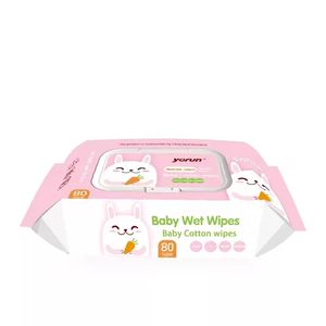 Lingettes pour bébé en pulpe de bambou, personnalisées, biodégradables, compostables, 99% ingrédients végétaux, lingettes humides pour bébé - Product Image 5