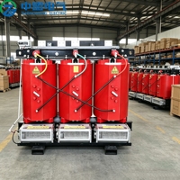 Transformateur triphasé à résine coulée de type sec haute performance et faible perte 630 kVA 10 kV SCB-18, certifié ISO, refroidissement ONAN, sortie 400 V