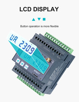 Medidor Inteligente Wi-Fi Trifásico con Pantalla LCD para Riel DIN, RS485, Precisión 0.5S, Corriente Máxima de 6000A para KPM37