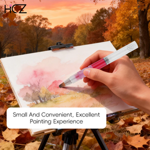 Ensemble de stylos à gel acrylique et <span class=keywords><strong>pinceaux</strong></span> <span class=keywords><strong>aquarelle</strong></span> Hechunzi, conception brevetée à pression et à écoulement automatique, couleurs multiples personnalisées - Product Image 6