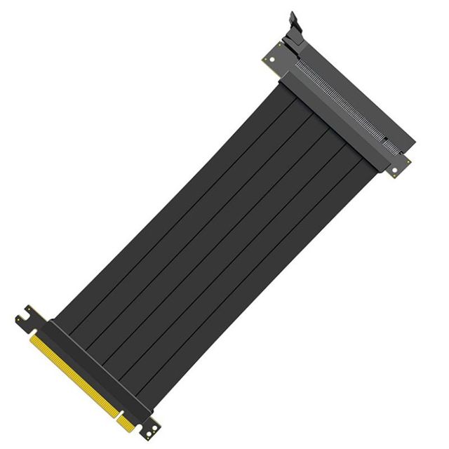High-Speed 20cm 180 Degrees PCI 3.0 16X Extension Cable GPU Expansion Card for PCI Express Port Wiring Accessories