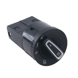Interrupteur de phare avec commande des feux antibrouillard 6EA941531C pour voitures Volkswagen Audi - Product Image 1