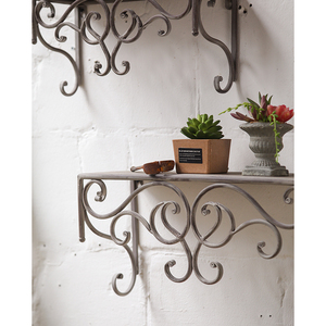 Scaffali in Metallo per Decorazione Murale, Stile Vintage Bohémien per Soggiorno, Camera da Letto, Bagno, Dormitorio/<span class=keywords><strong>Lavanderia</strong></span> - Product Image 3