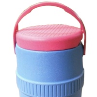 Carafe isotherme en plastique HS Seau à bière personnalisé de 8L pour garder le vin et les boissons Coffre de refroidissement avec logo Seau à glace glacière pour aliments en promotion