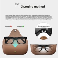 Nouvelles lunettes intelligentes MT5 ULTRA 8 millions de pixels avec étui de charge, double microphone, réduction du bruit, traduction IA et IA
