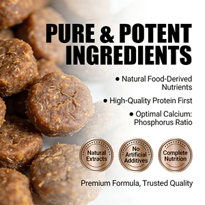 Nourriture sèche pour chats personnalisable, sans additifs, à saveur naturelle, à base de viande fraîche, riche en protéines, sans céréales, pour renforcer les os des animaux de compagnie - Product Image 5