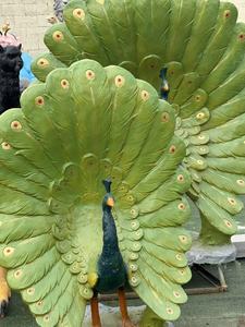 Garden Decor Wholesale Life Size Fiberglass <strong>Peacock</strong> Statue Resin <strong>Sculpture</strong> - Product Image 3