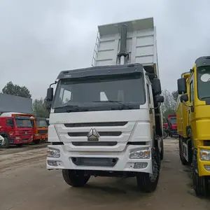 Dump Truck 4m3 10 Wielen 6X4 375HP 371HP 336HP Sinotruk Howo Gebruikt Dump Truck Naar Afrika