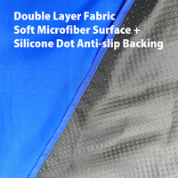 Tapis de prière musulman imperméable personnalisé avec sangle, tapis de pique-nique extérieur, tapis de plage imperméable avec logo