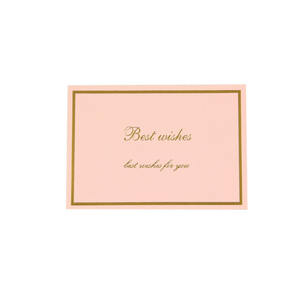 Cartes en papier personnalisées avec logo, carte postale de luxe estampée de feuille d'or, carte de remerciement pour les petites entreprises - Product Image 5