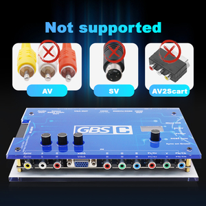 GBS Control Video Converter GBSC RGBs SCART Ypbpr <strong>Signal</strong> to VGA Adapter <strong>HDMI</strong> for PS2 Playstation 2 Dreamcast NGC SNES